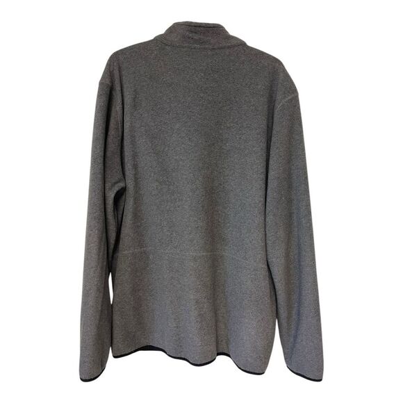 IZOD Men's Gray Lightweight Fleece Sweater XL - Picture 5 of 6